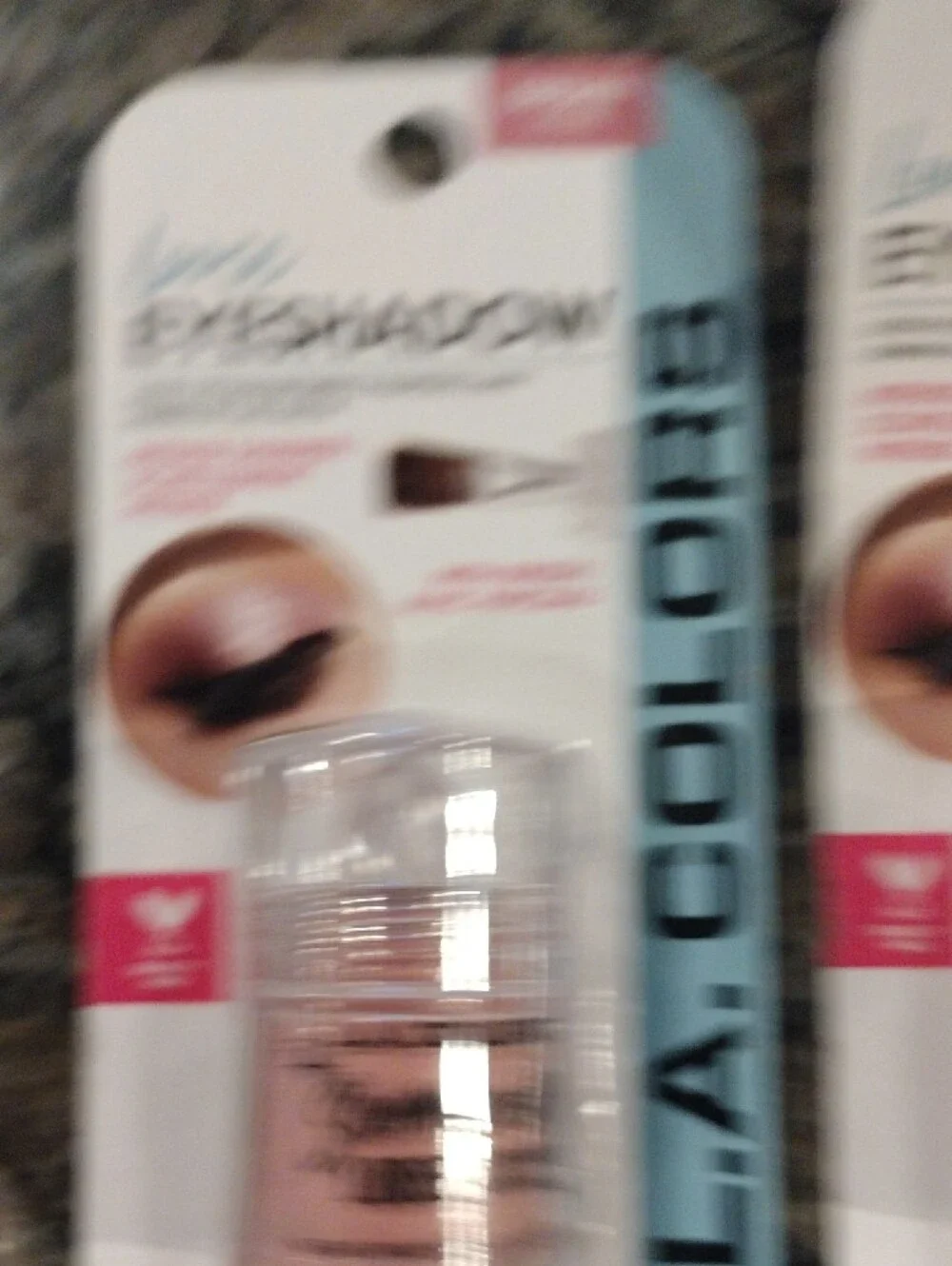 Lot of 2 L.A COLORS Shimmer Loose Eyeshadow both Honey Lollipop Pink 0.10 oz new